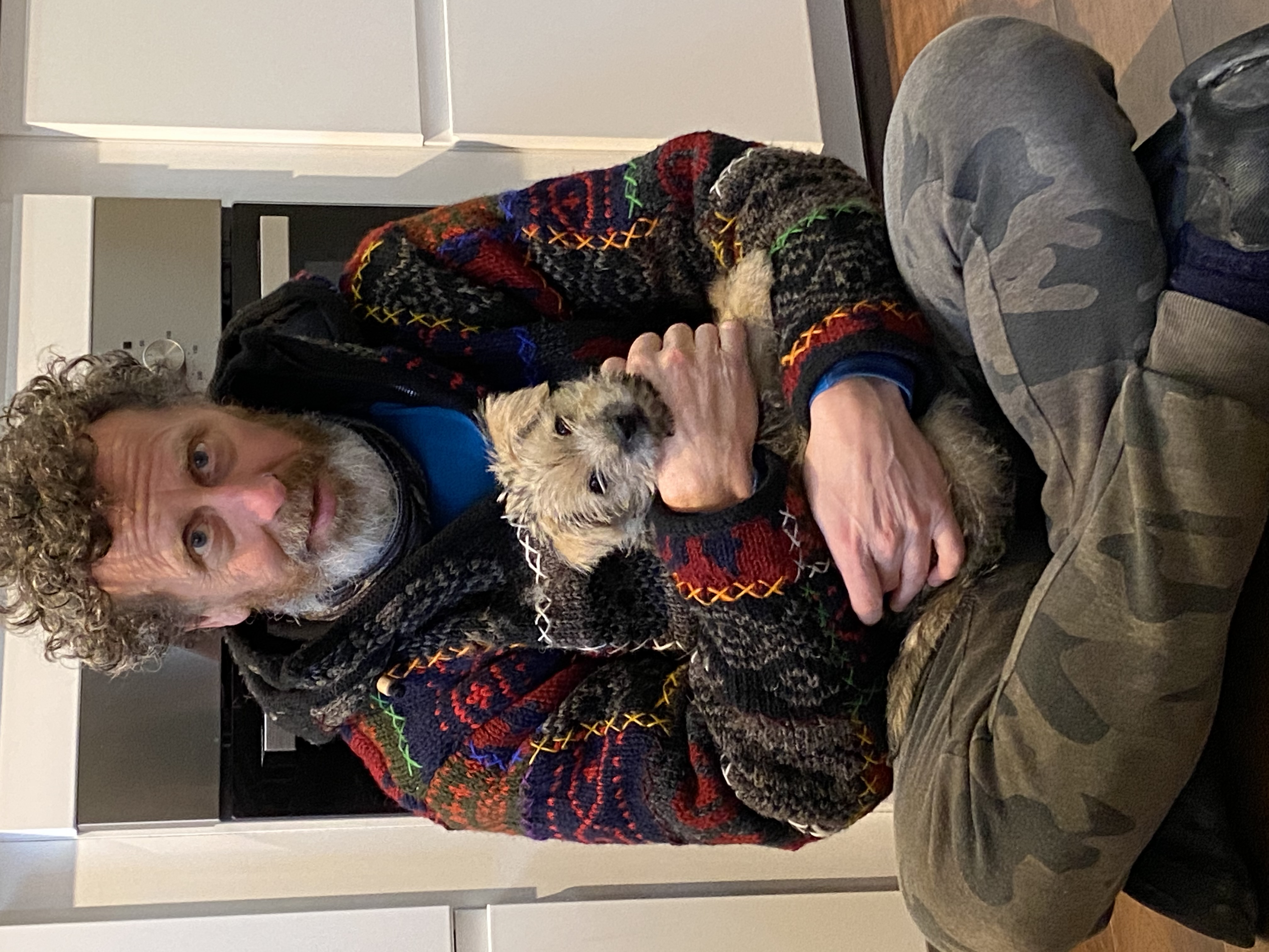 Billy and Klaus the dog